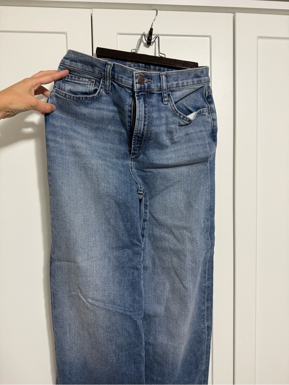 Joe's Jeans Women's Light Blue Wide Leg Denim